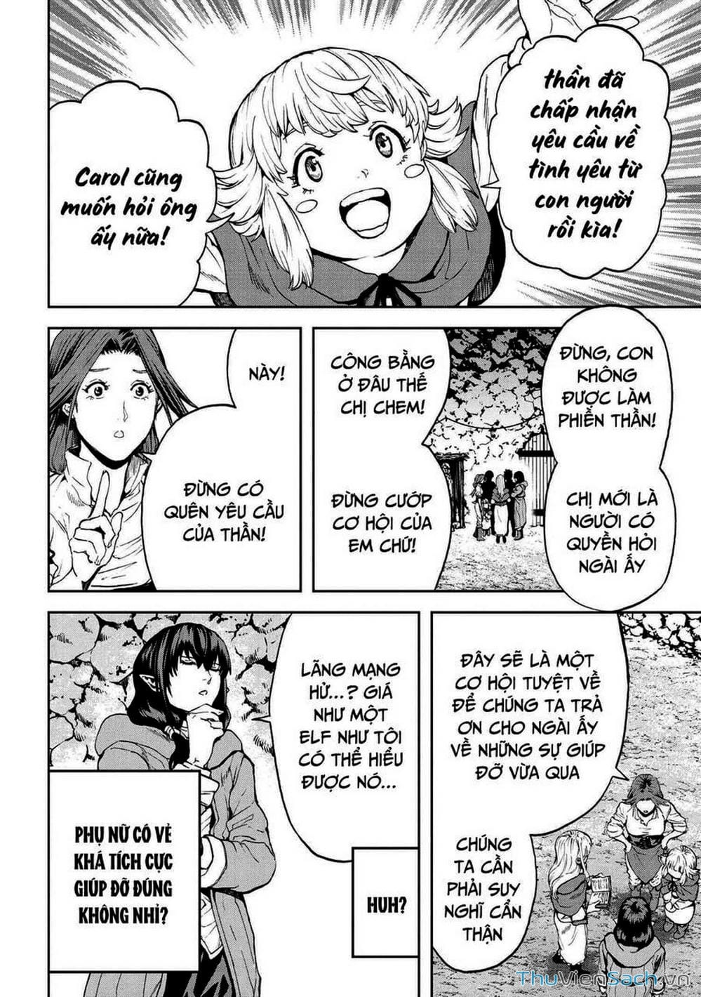 Truyện Tranh Npc Của Trò Chơi Xây Dựng Làng Là Người Thật trang 4