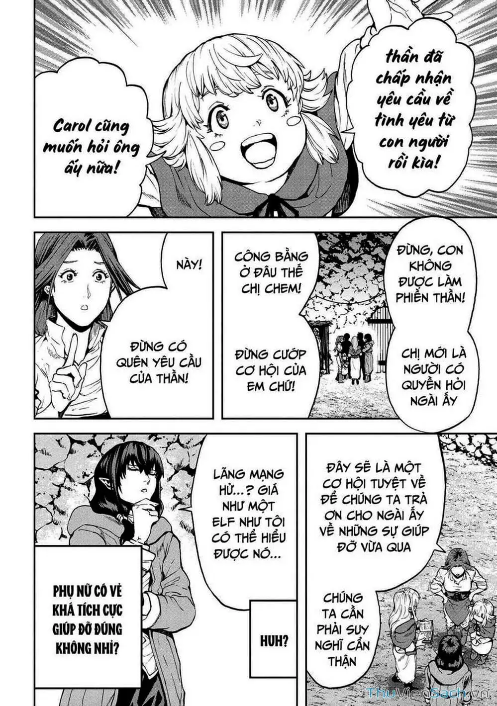 Truyện Tranh Npc Của Trò Chơi Xây Dựng Làng Là Người Thật trang 4