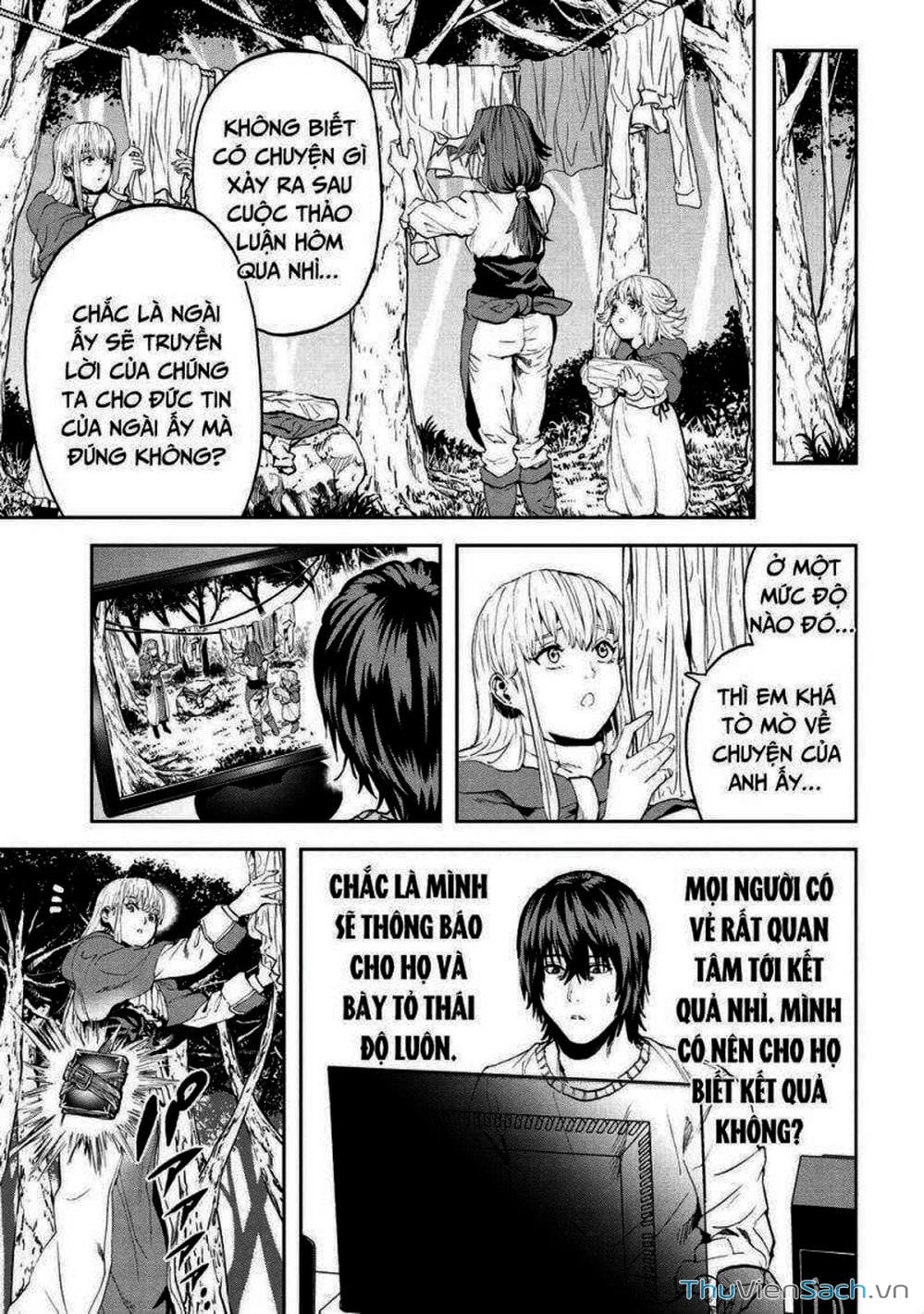 Truyện Tranh Npc Của Trò Chơi Xây Dựng Làng Là Người Thật trang 4