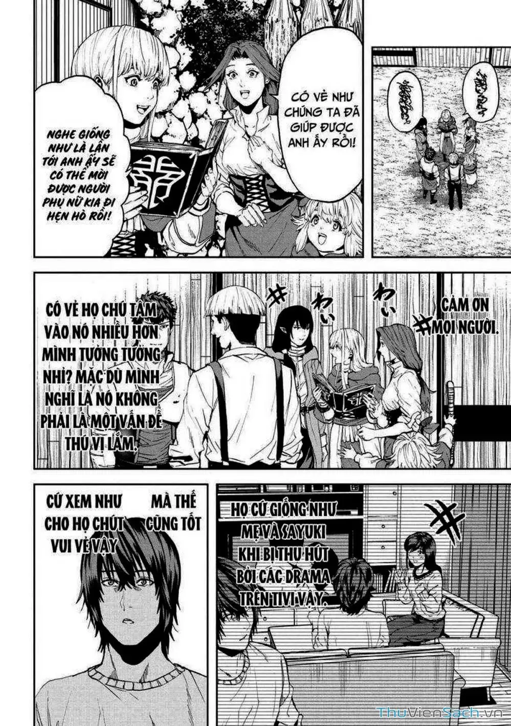 Truyện Tranh Npc Của Trò Chơi Xây Dựng Làng Là Người Thật trang 4