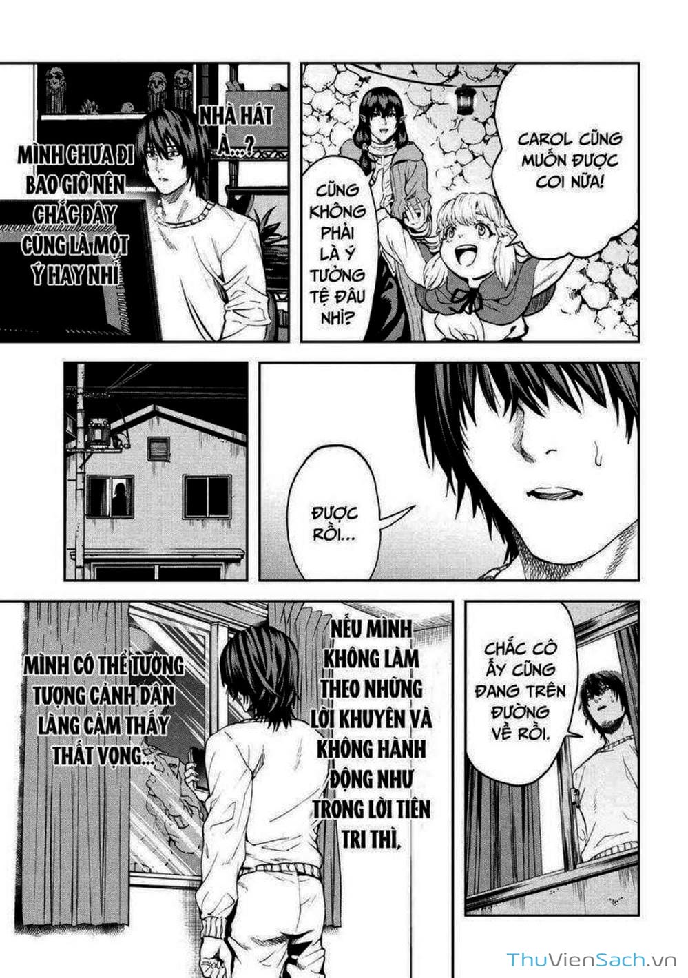 Truyện Tranh Npc Của Trò Chơi Xây Dựng Làng Là Người Thật trang 4