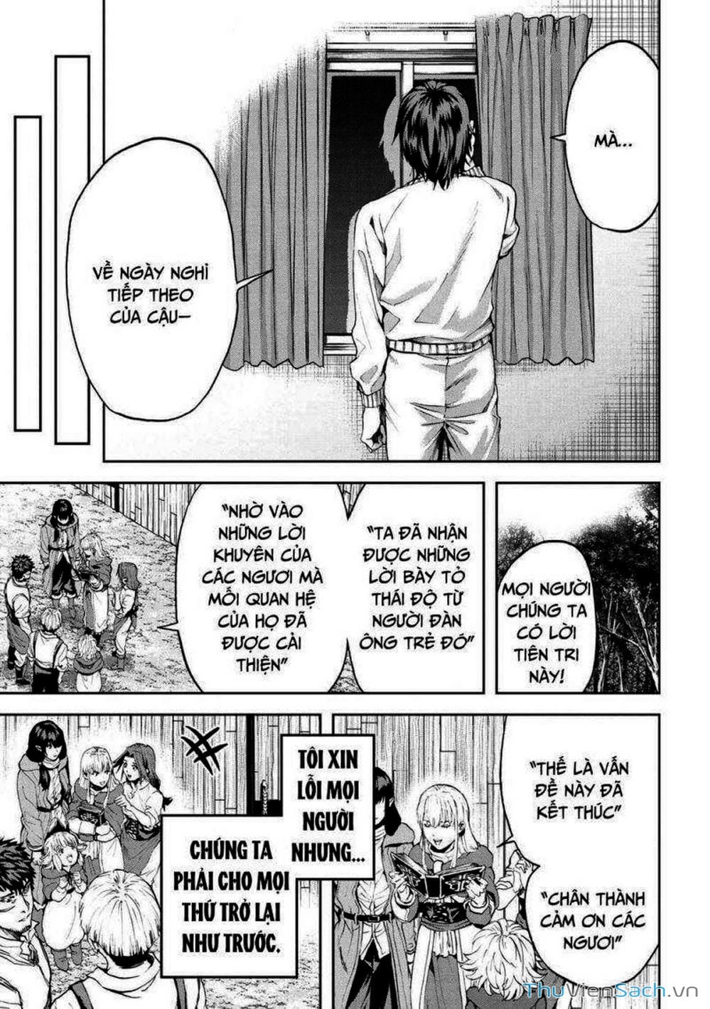 Truyện Tranh Npc Của Trò Chơi Xây Dựng Làng Là Người Thật trang 4