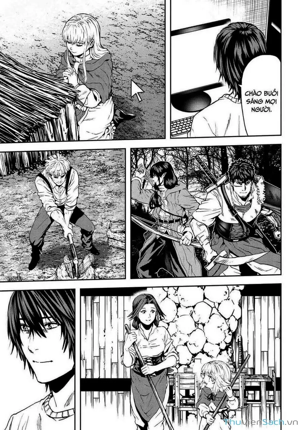 Truyện Tranh Npc Của Trò Chơi Xây Dựng Làng Là Người Thật trang 4