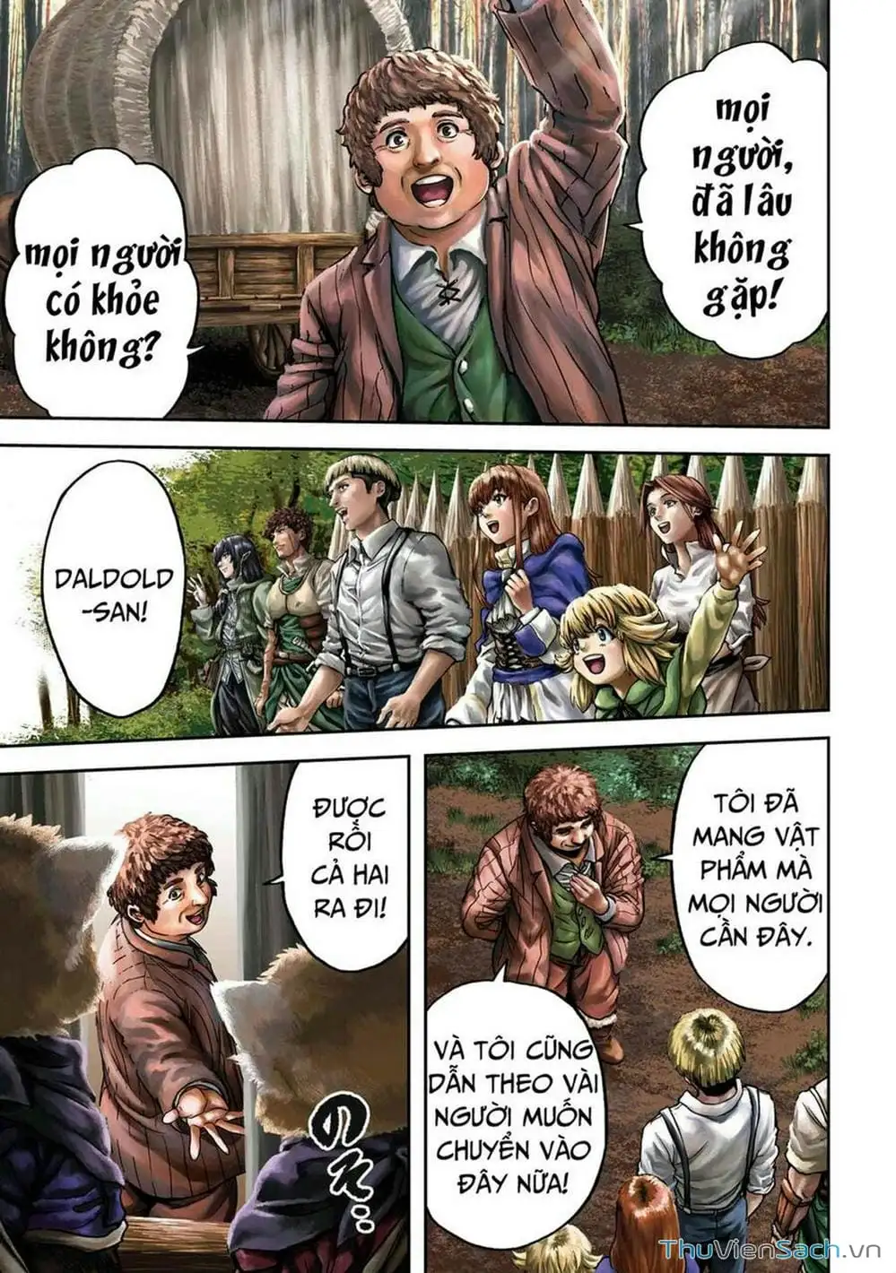 Truyện Tranh Npc Của Trò Chơi Xây Dựng Làng Là Người Thật trang 4