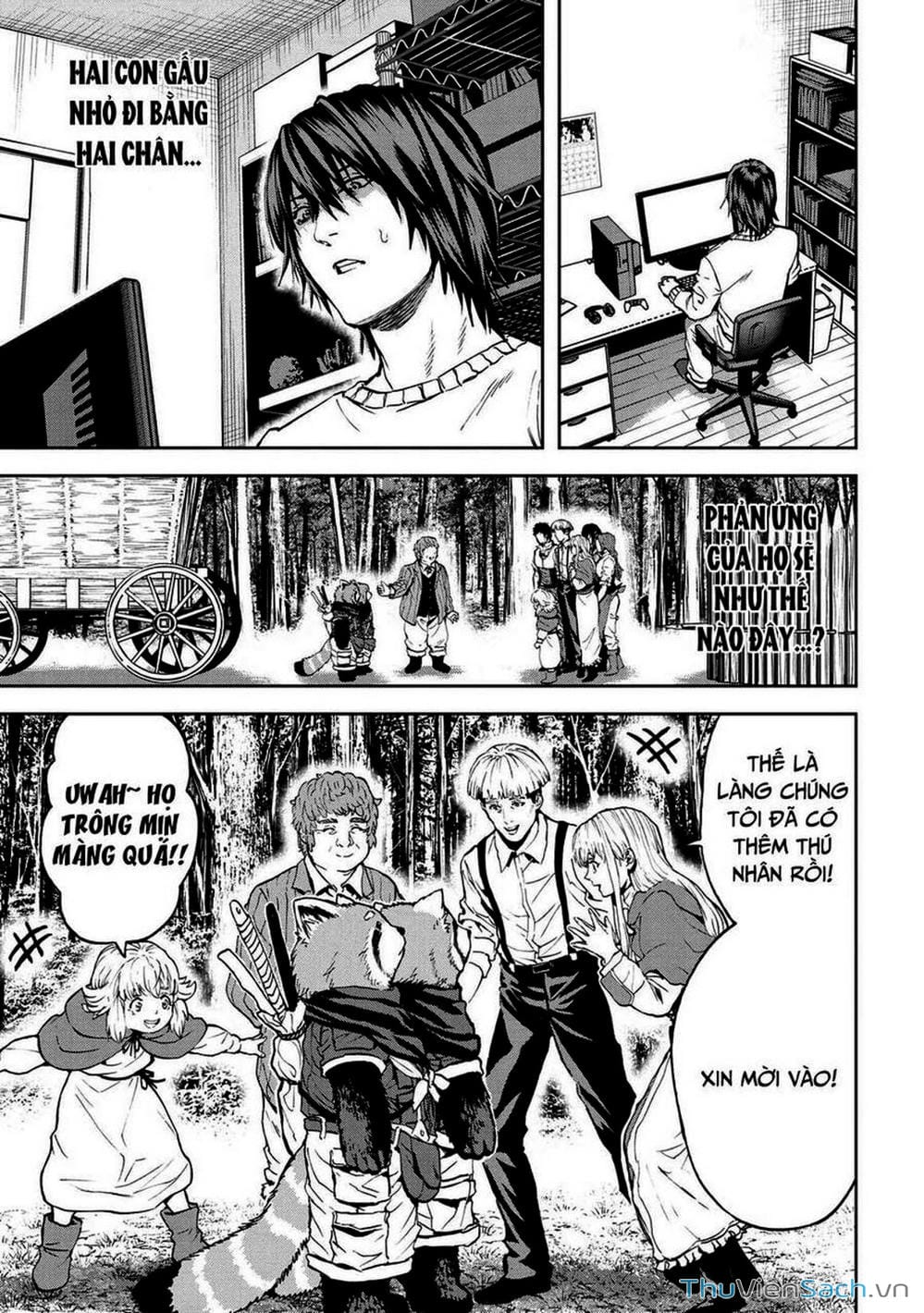 Truyện Tranh Npc Của Trò Chơi Xây Dựng Làng Là Người Thật trang 4