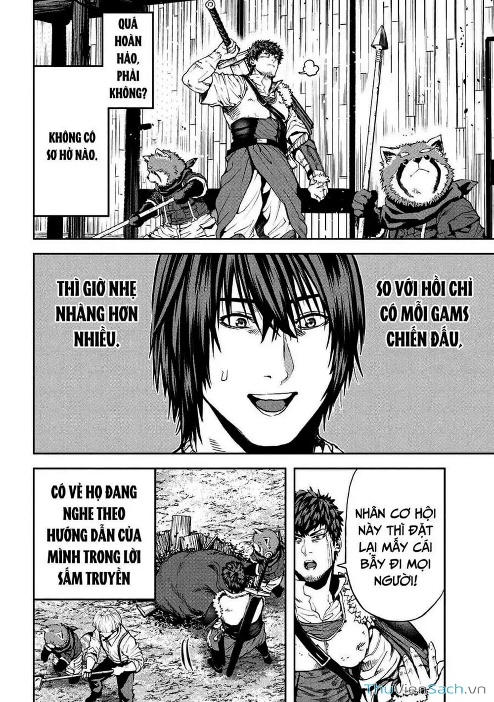 Truyện Tranh Npc Của Trò Chơi Xây Dựng Làng Là Người Thật trang 4