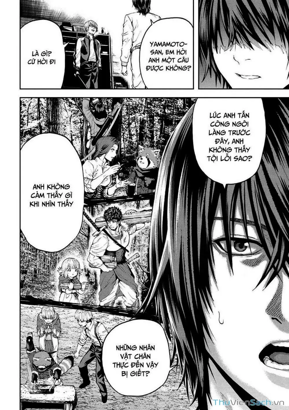 Truyện Tranh Npc Của Trò Chơi Xây Dựng Làng Là Người Thật trang 4