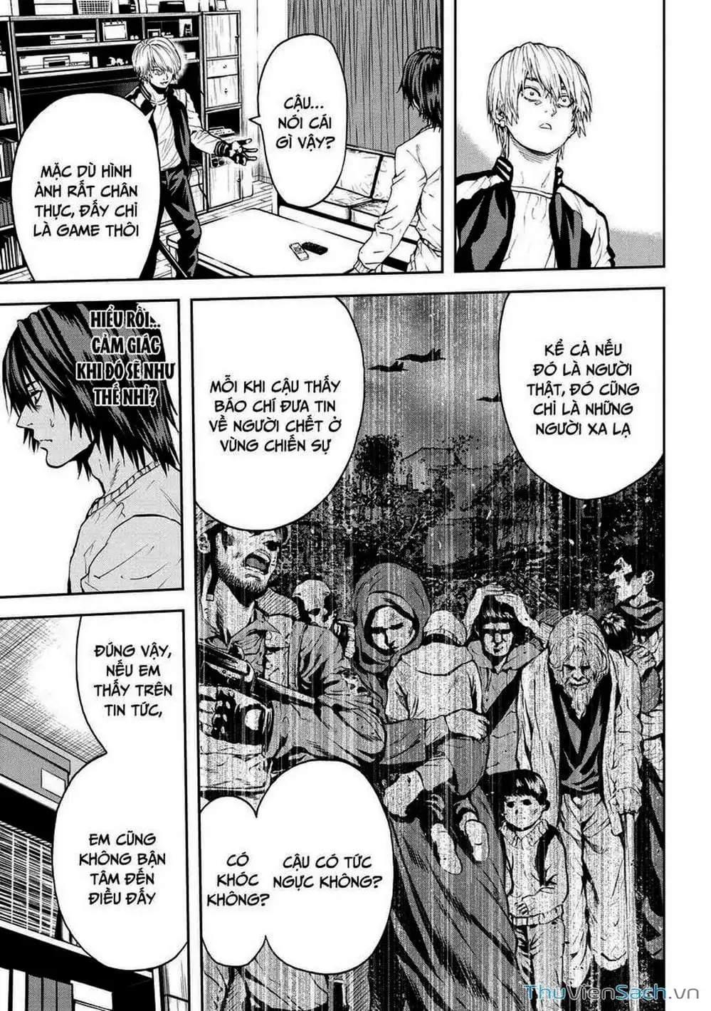 Truyện Tranh Npc Của Trò Chơi Xây Dựng Làng Là Người Thật trang 4