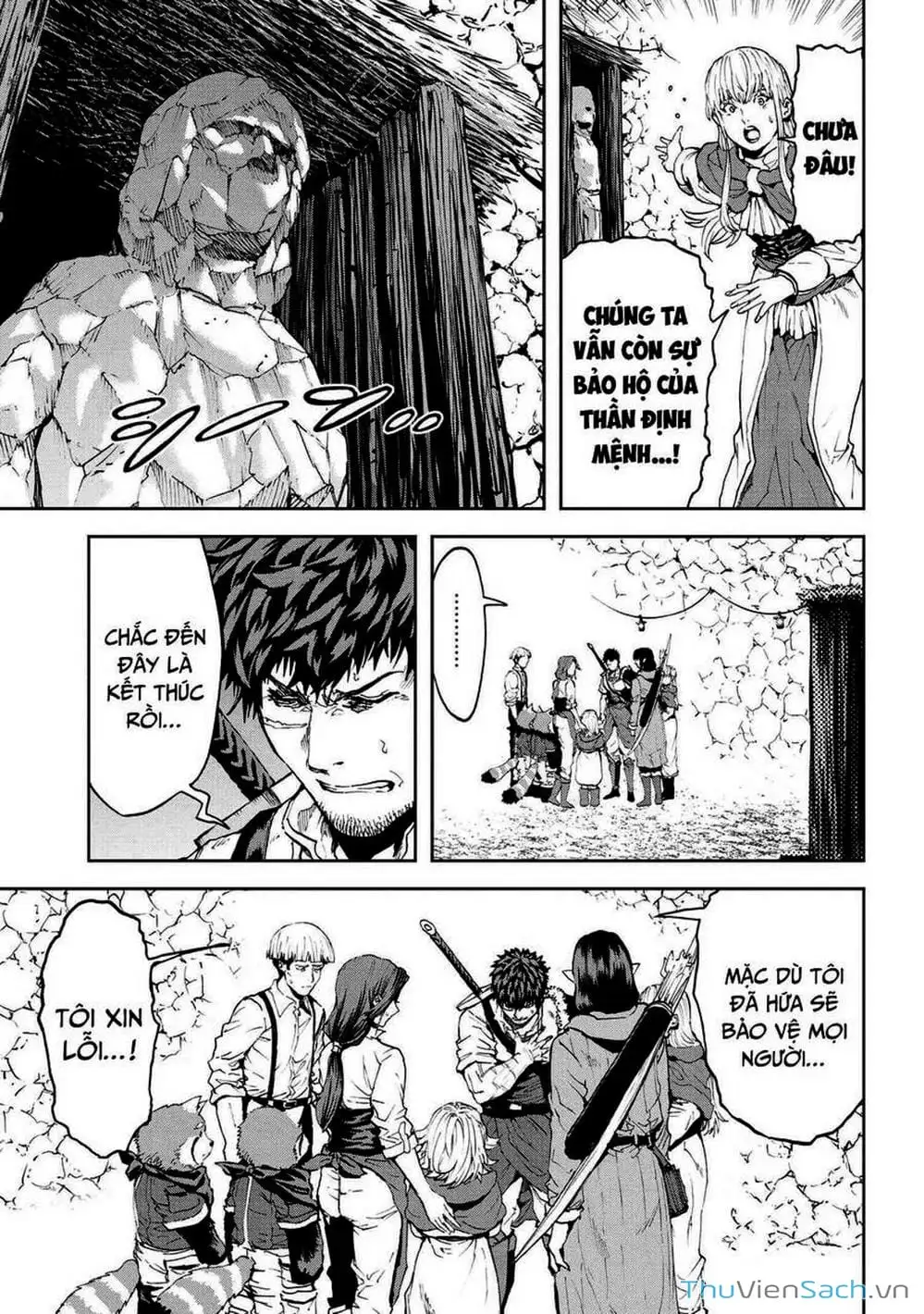 Truyện Tranh Npc Của Trò Chơi Xây Dựng Làng Là Người Thật trang 4