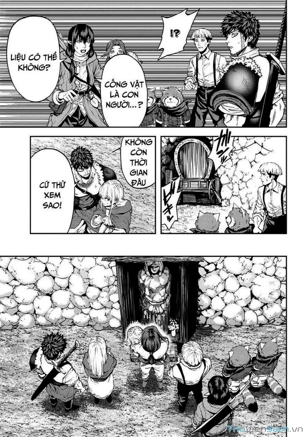 Truyện Tranh Npc Của Trò Chơi Xây Dựng Làng Là Người Thật trang 4