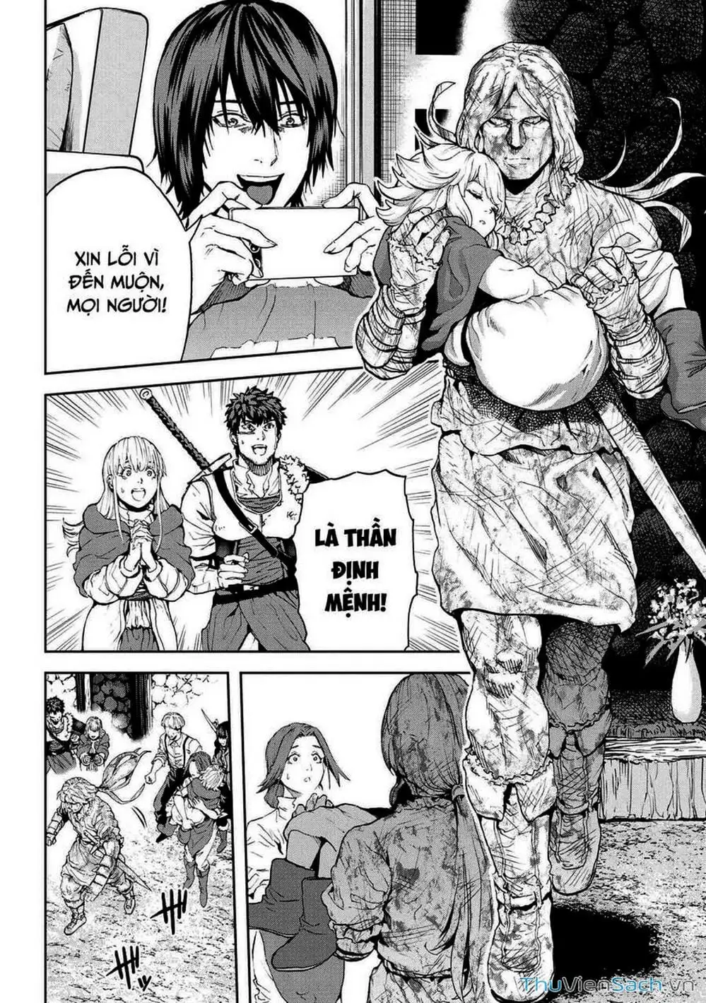 Truyện Tranh Npc Của Trò Chơi Xây Dựng Làng Là Người Thật trang 4