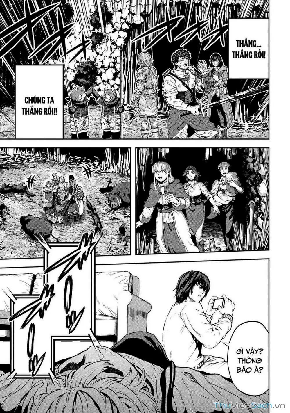 Truyện Tranh Npc Của Trò Chơi Xây Dựng Làng Là Người Thật trang 4