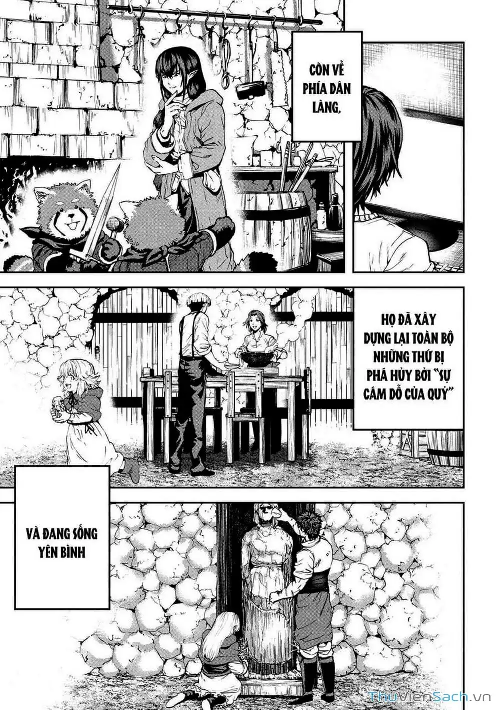 Truyện Tranh Npc Của Trò Chơi Xây Dựng Làng Là Người Thật trang 4