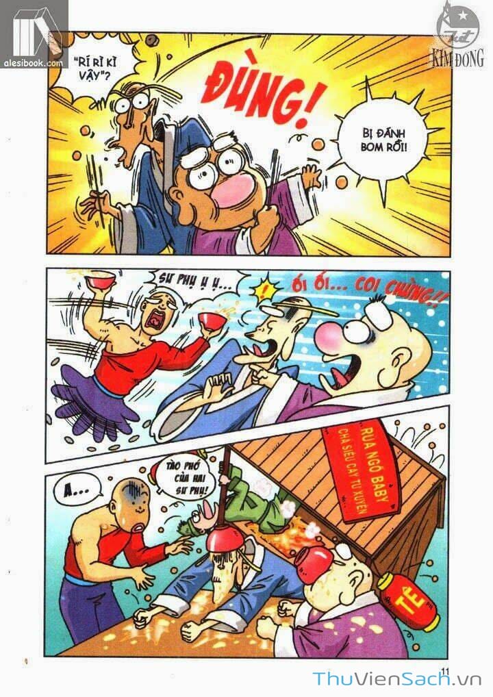 Truyện Tranh Ô Long Viện Linh Vật Sống trang 3