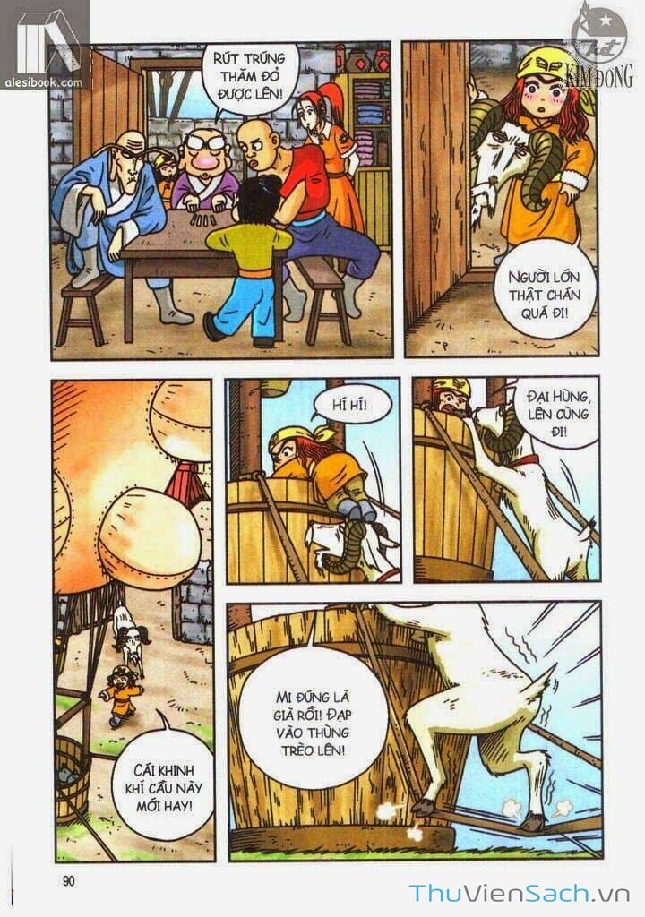 Truyện Tranh Ô Long Viện Linh Vật Sống trang 3