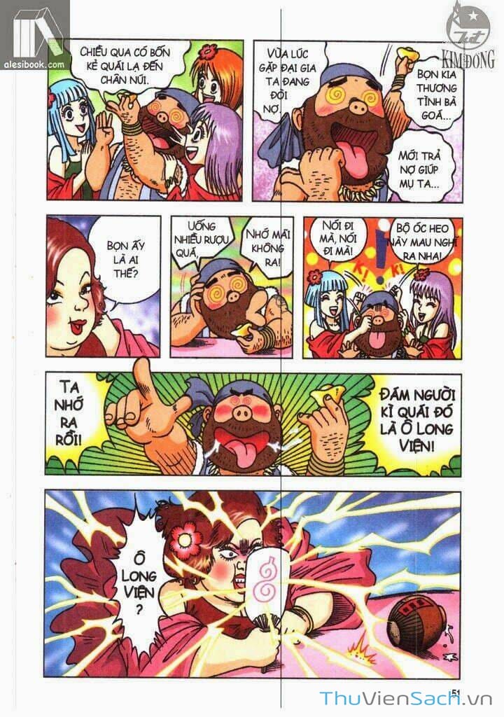 Truyện Tranh Ô Long Viện Linh Vật Sống trang 3