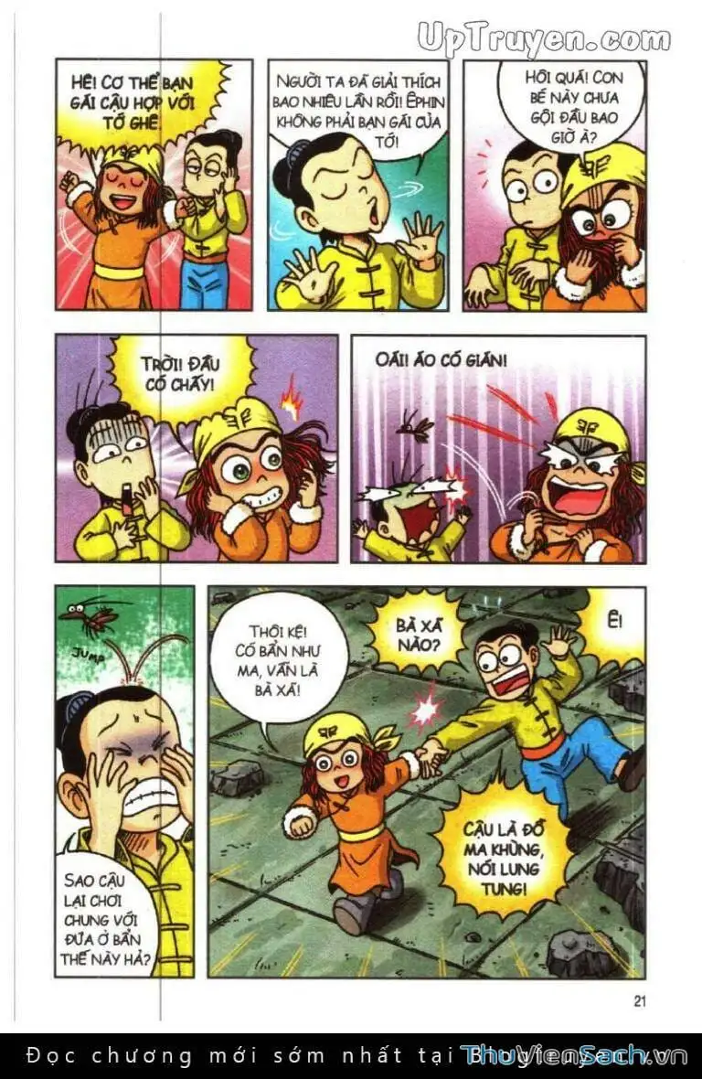 Truyện Tranh Ô Long Viện: Linh Vật Sống trang 2