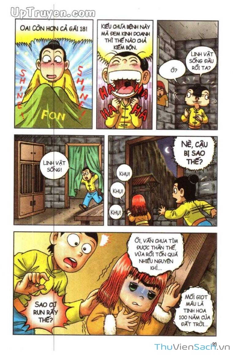 Truyện Tranh Ô Long Viện Linh Vật Sống trang 3