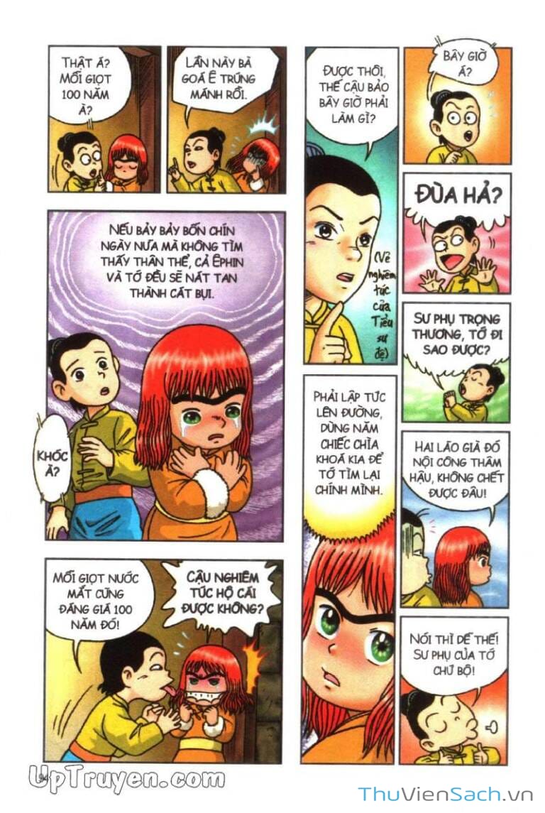 Truyện Tranh Ô Long Viện Linh Vật Sống trang 3