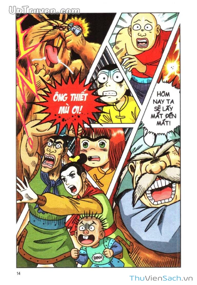 Truyện Tranh Ô Long Viện Linh Vật Sống trang 3