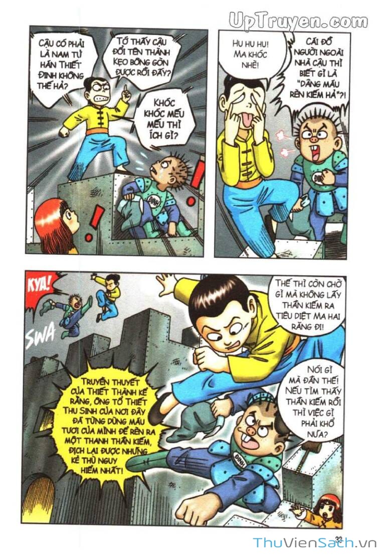 Truyện Tranh Ô Long Viện Linh Vật Sống trang 3