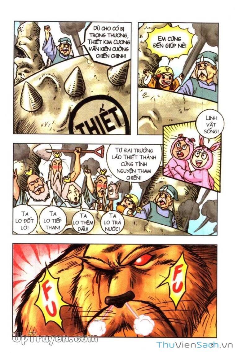 Truyện Tranh Ô Long Viện Linh Vật Sống trang 3