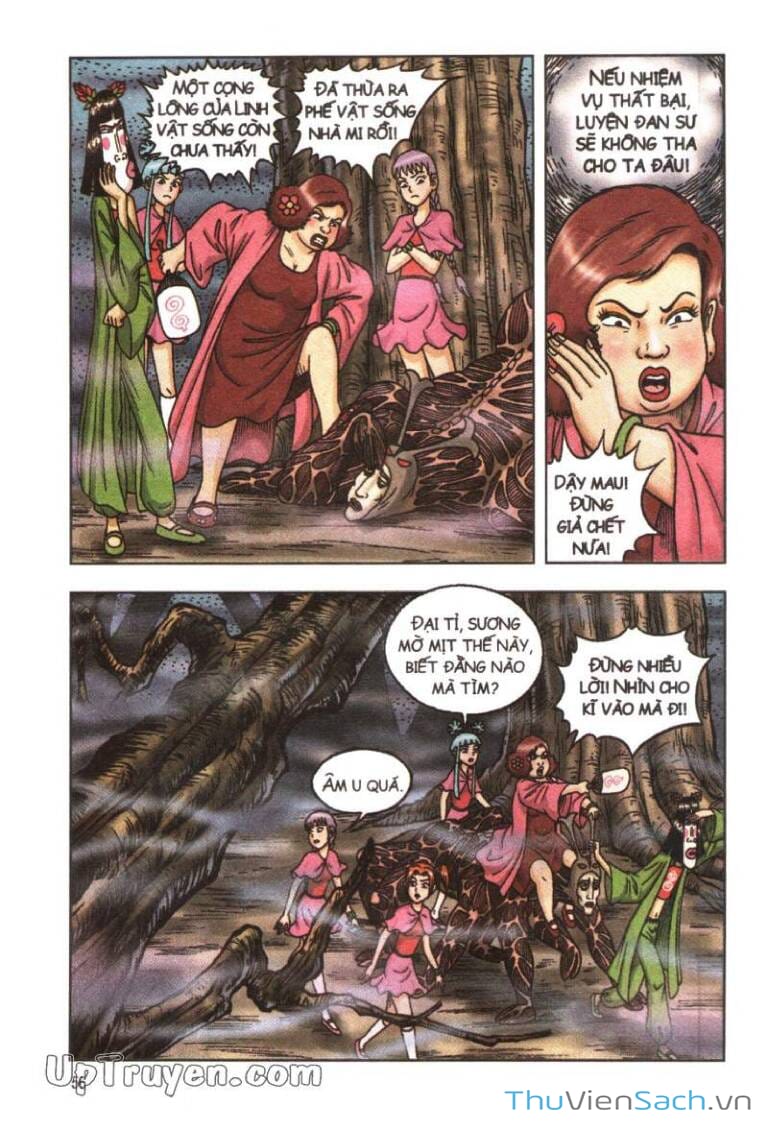 Truyện Tranh Ô Long Viện Linh Vật Sống trang 3