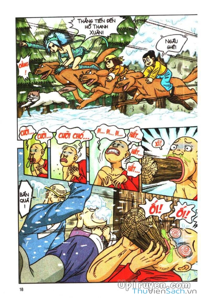 Truyện Tranh Ô Long Viện Linh Vật Sống trang 3