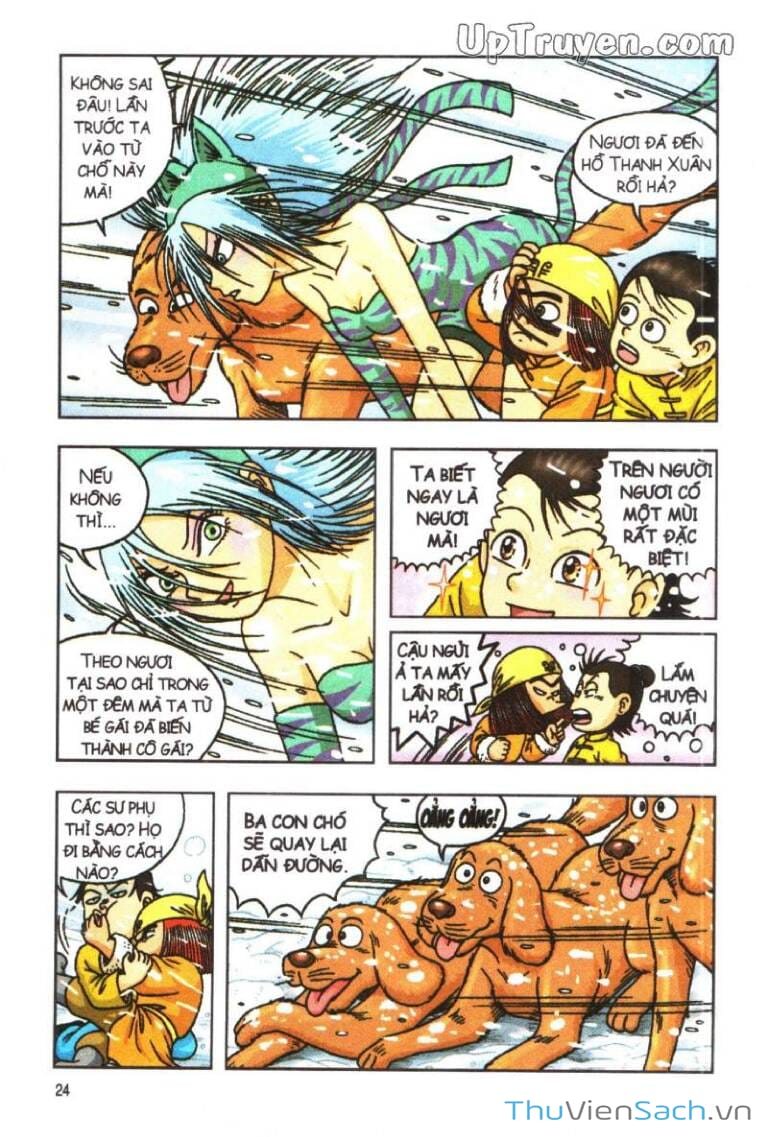 Truyện Tranh Ô Long Viện Linh Vật Sống trang 3