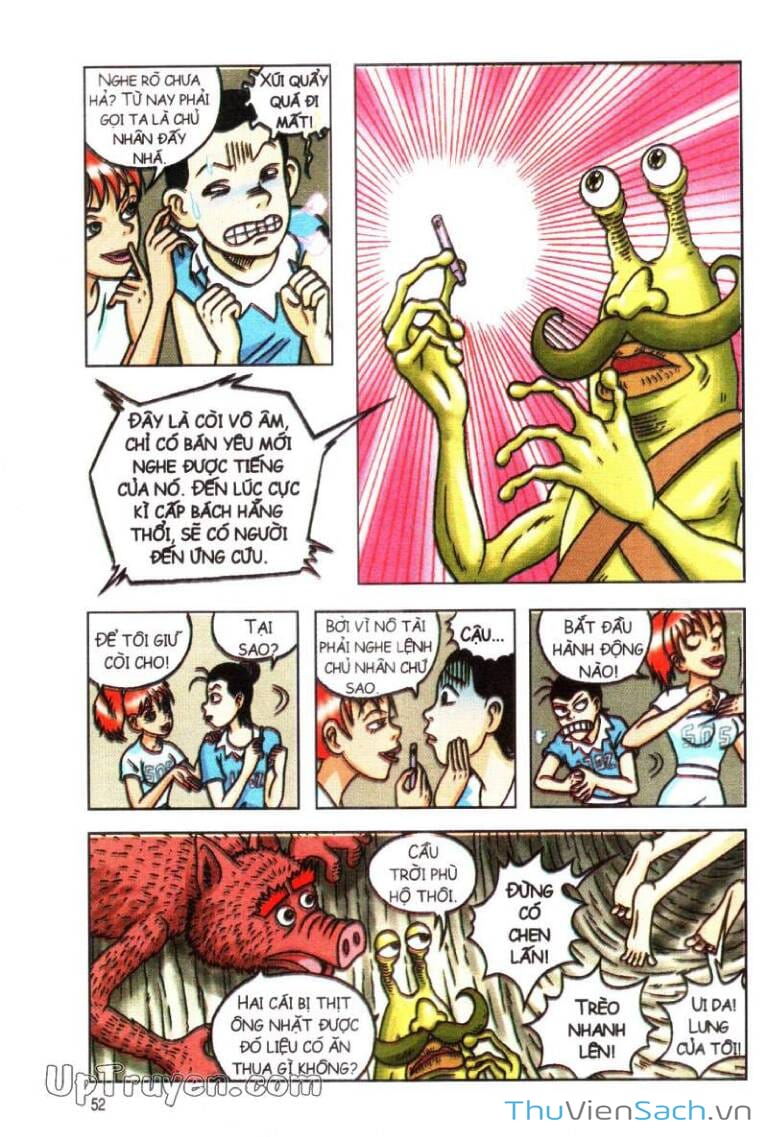 Truyện Tranh Ô Long Viện Linh Vật Sống trang 3