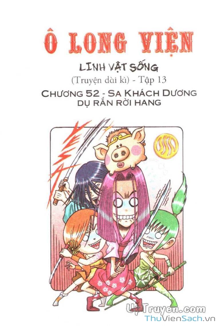 Truyện Tranh Ô Long Viện Linh Vật Sống trang 3