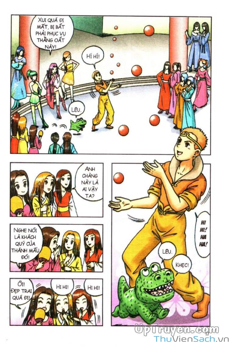 Truyện Tranh Ô Long Viện Linh Vật Sống trang 3