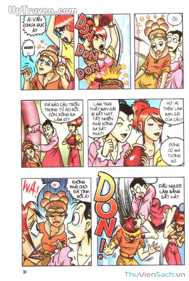 Truyện Tranh Ô Long Viện Linh Vật Sống trang 3