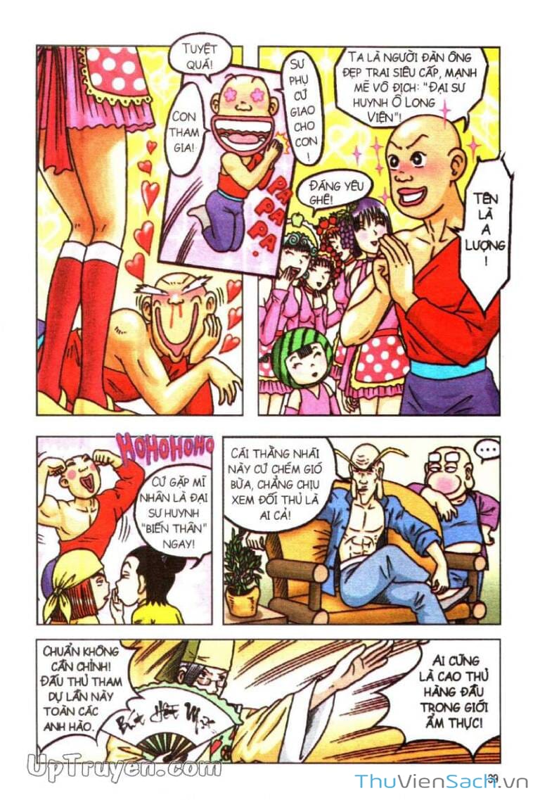 Truyện Tranh Ô Long Viện Linh Vật Sống trang 3