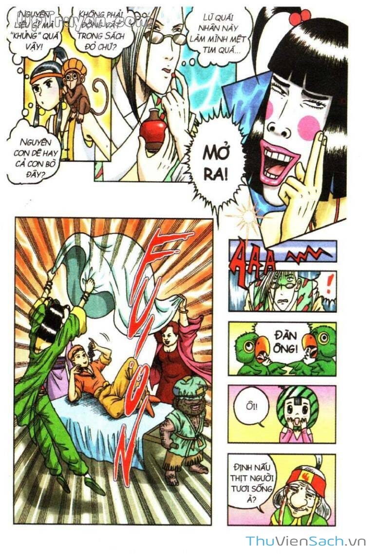 Truyện Tranh Ô Long Viện Linh Vật Sống trang 3