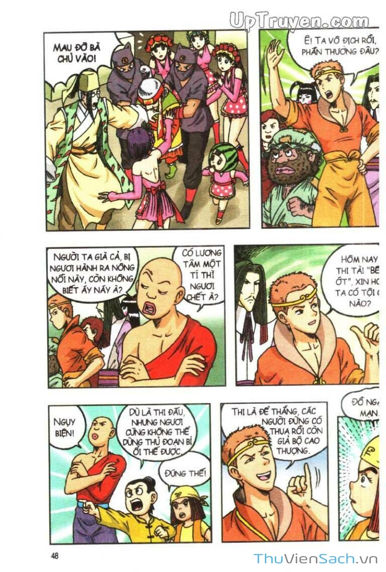 Truyện Tranh Ô Long Viện Linh Vật Sống trang 3