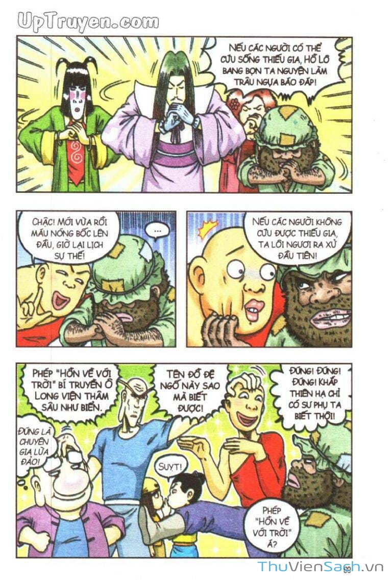 Truyện Tranh Ô Long Viện Linh Vật Sống trang 3
