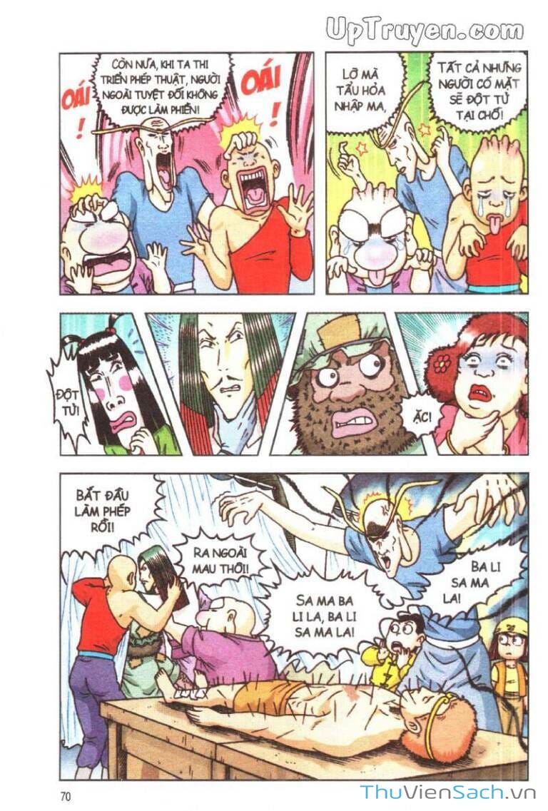 Truyện Tranh Ô Long Viện Linh Vật Sống trang 3