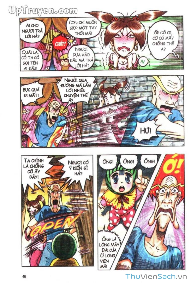 Truyện Tranh Ô Long Viện Linh Vật Sống trang 3