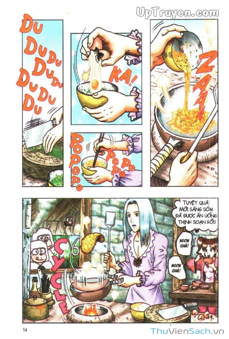 Truyện Tranh Ô Long Viện Linh Vật Sống trang 3