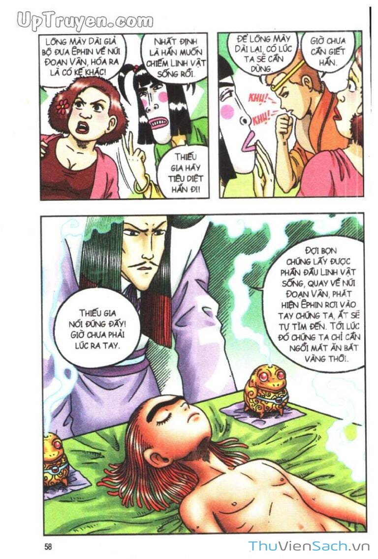 Truyện Tranh Ô Long Viện Linh Vật Sống trang 3