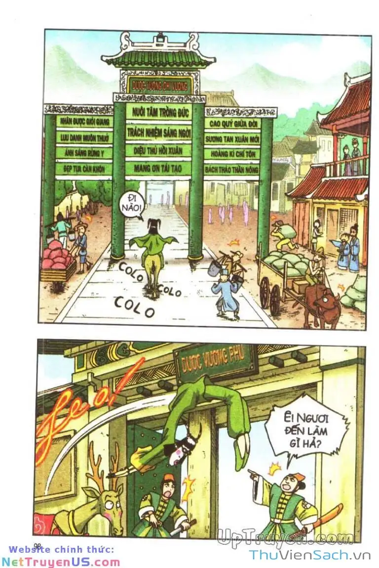 Truyện Tranh Ô Long Viện: Linh Vật Sống trang 2