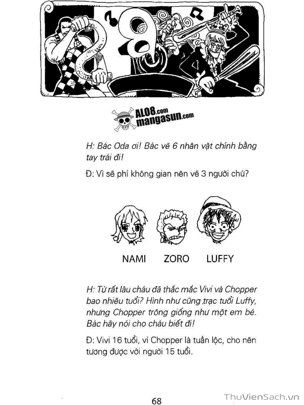 Truyện Tranh Đảo Hải Tặc - One Piece trang 8