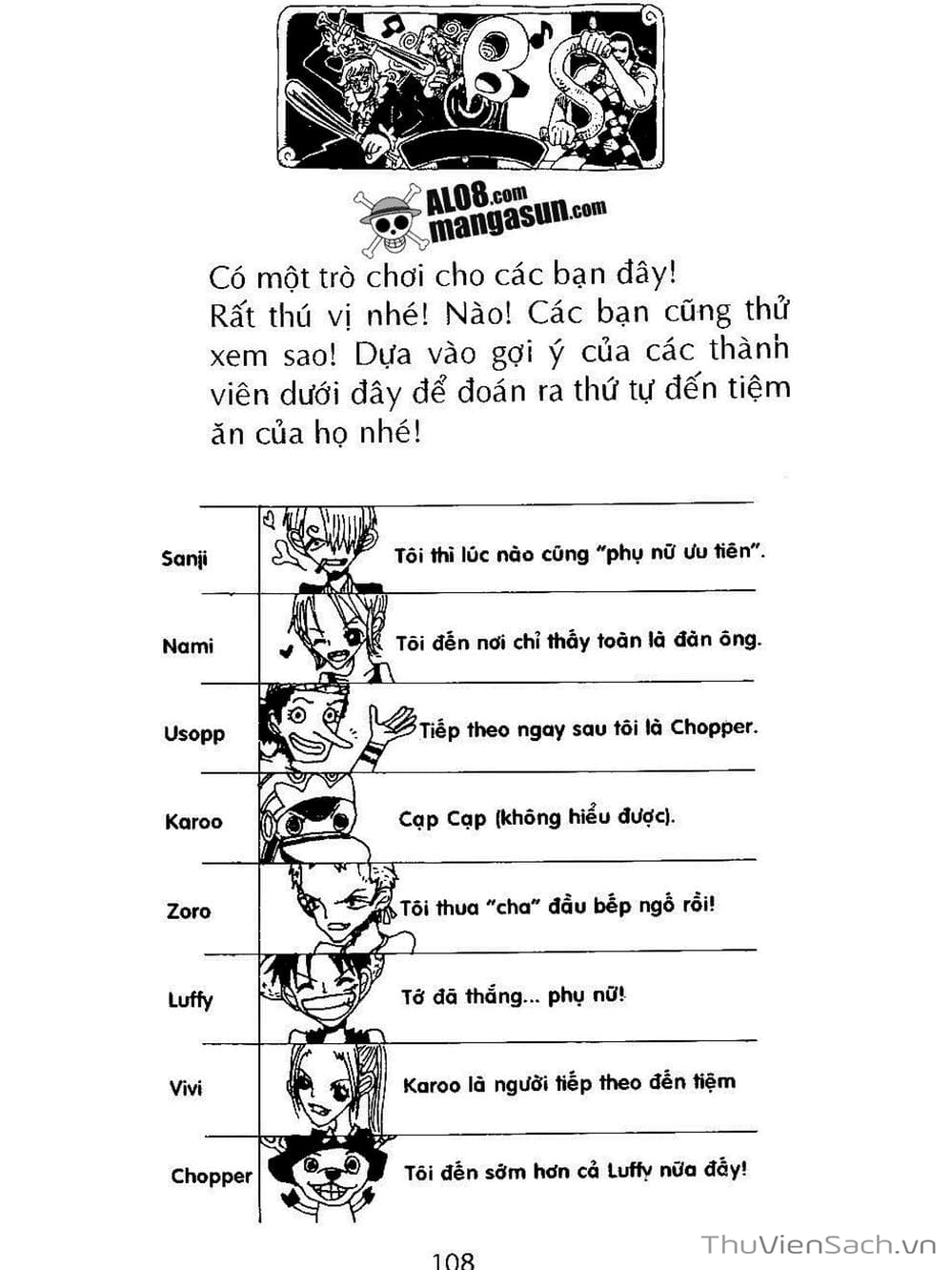 Truyện Tranh Đảo Hải Tặc - One Piece trang 8