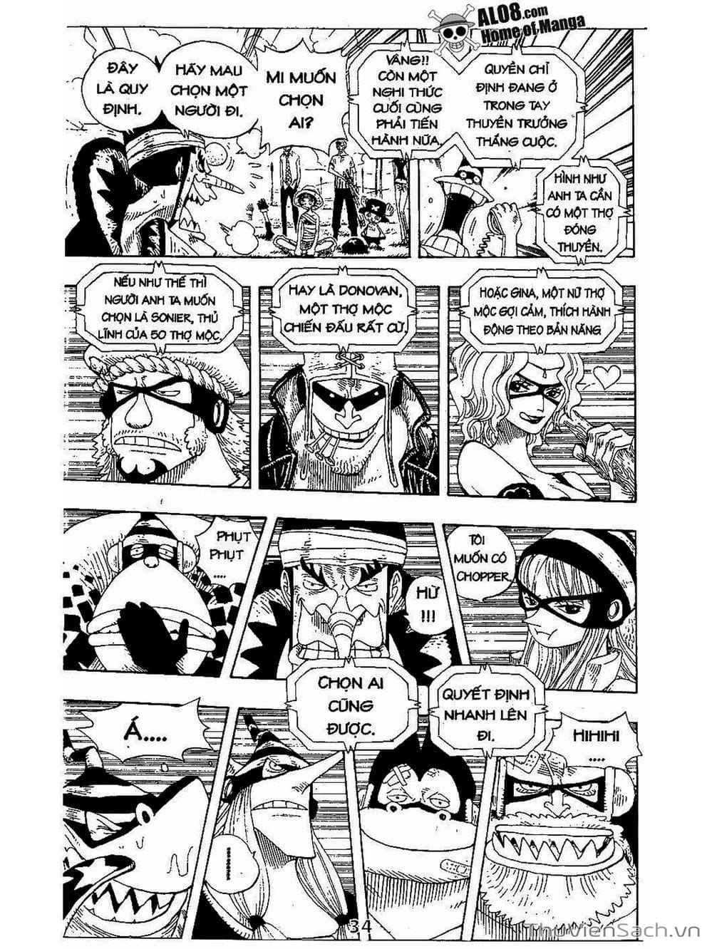 Truyện Tranh Đảo Hải Tặc - One Piece trang 8