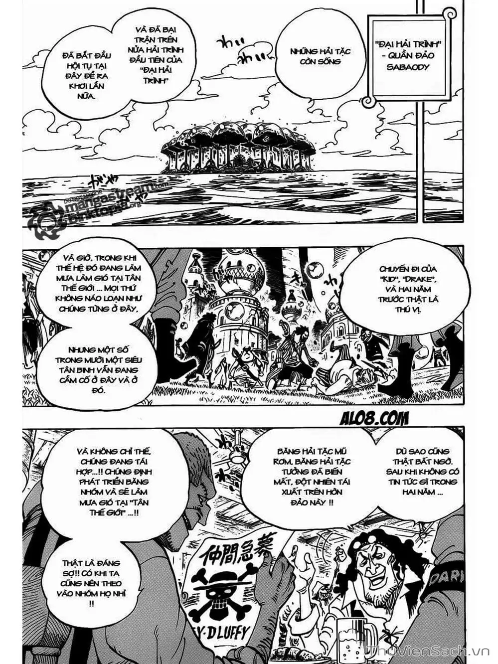 Truyện Tranh Đảo Hải Tặc - One Piece trang 8