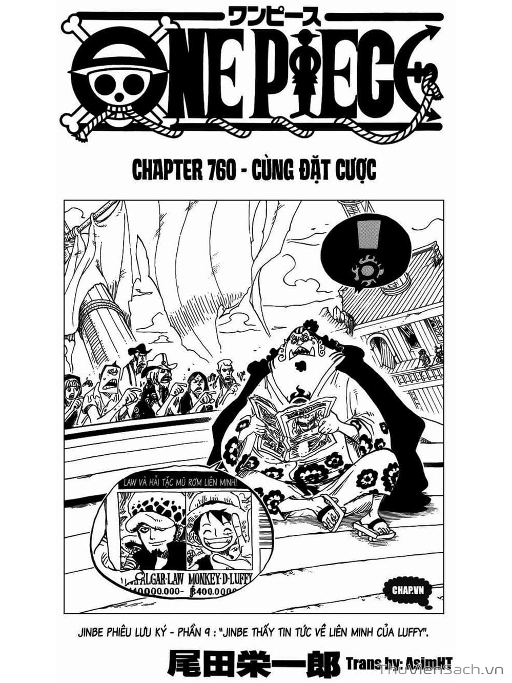 Truyện Tranh Đảo Hải Tặc - One Piece trang 8