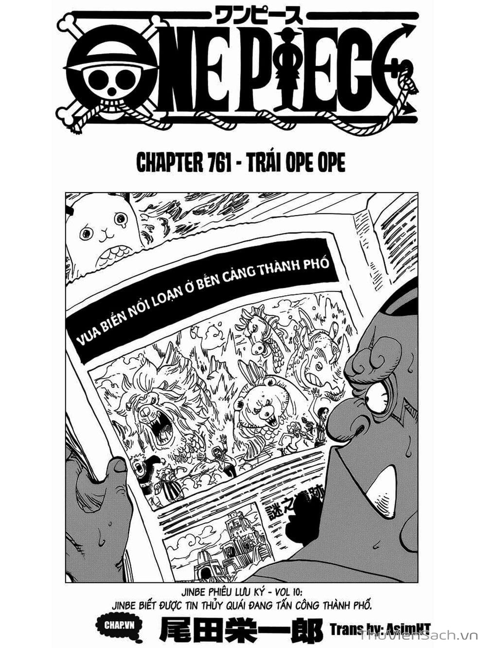 Truyện Tranh Đảo Hải Tặc - One Piece trang 8