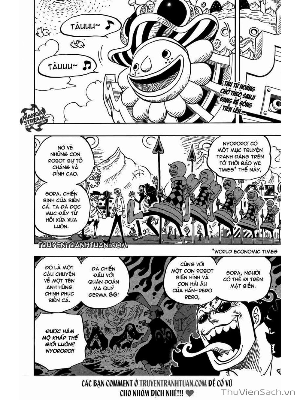 Truyện Tranh Đảo Hải Tặc - One Piece trang 8