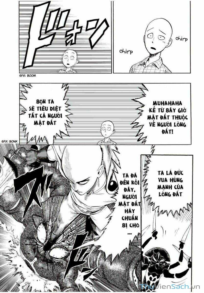Truyện Tranh Anh Hùng: One-Punch Man trang 4